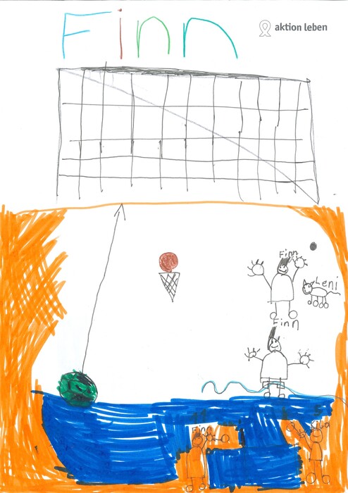 Finn, 7, Markersdorf